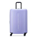 FLORENCE BY MILLS CATCH FLIGHTS HARDSIDE EXPANDABLE LUGGAGE PURPLE 24 INCH - Brand New