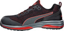 644495 PUMA Men's Speek Blk Sneaker Black/Red Size 9 - Like New