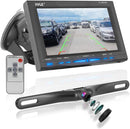 PYLE 7" Monitor Vehicle Backup Camera System - Black Like New