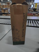 SAROSORA ARTIFICAL FICUS FREE 17 IN. OFFICE INS STYLE (GREEN, 1) - GREEN/GRAY - Like New