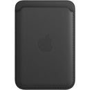 APPLE IPHONE LEATHER WALLET WITH MAGSAFE MHLR3ZM/A - BLACK Like New