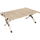 GENERIC 3 FT FOLDABLE SOLID WOOD PICNIC TABLE: PORTABLE, OUTDOOR, BEACH - WOOD - Like New