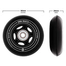 ZORA SKATES Flux 2 80mm Inline Skate Wheels 85A Replacement 8 Pack B08KHQVMS8 - Brand New
