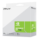 PNY GeForce GT 730 2GB Single Fan Graphics Card - Black - Brand New