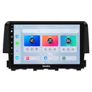 DASAITA 9 CAR RADIO HONDA CIVIC 2016-2021, ANDROID 13, WIRELESS - BLACK/SILVER - Like New
