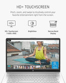 HP LAPTOP 17 HD+ 1600x900 TOUCH I3-1125G4 8GB 256GB SSD SILVER 17-CN0010NR - Like New