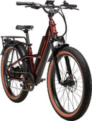 RAD POWER BIKES RADSTER TRAIL EBIKE W/ 65 MILES MAX OPERATING RANGE - COPPER RED - Like New
