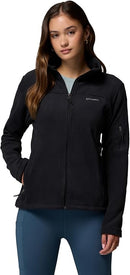 COLUMBIA WOMEN'S FAST TREK II JACKET, 2X PLUS - BLACK - Like New