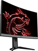 MSI OPTIX MAG272CRX 27" FHD 1ms 240Hz AMD FreeSync Curved Gaming Monitor - Black Like New