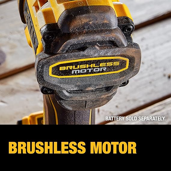 DEWALT 20V MAX Hammer Drill 1/2" Cordless Brushless Compact Tool Only - Yellow - Like New
