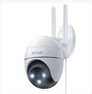 ieGeek Security Camera Wireless WiFi 360°PTZ 2K/3MP Outdoor Surveillance - WHITE - Brand New