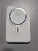 TECH THEORY POWERMAG PLUS WIRELESS CHARGING BATTERY WITH MAGNETIC STAND - WHITE - Like New