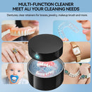 BEOSNC ULTRASONIC RETAINER CLEANER 42KHZ PORTABLE ULTRASONIC UV CLEANER - BLACK - Like New