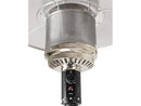 AMAZON BASICS 46,000 BTU OUTDOOR PROPANE PATIO HEATER - BLACK/STAINLESS STEEL - Like New