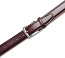 CARLO FELLINI MEN'S DRESS BELT - SIZE: MEN 38/40 - WINE - Brand New