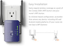 COREDY 300 MBPS MINI WIFI EXTENDER RANGE EXTENDER/WIRELESS REPEATER - PURPLE - Like New