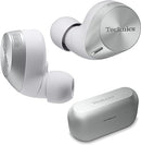 Technics HiFi Wireless Bluetooth Earbuds Noise Cancelling EAH-AZ60M2-S - Silver - Like New