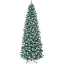 Best Choice Products 6ft Blue Spruce Pencil Christmas Tree, B0CJ623892 -Green - Brand New