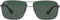 Ray-Ban Men's RB3516 Metal Square Sunglasses - Gunmetal Frame/Green Lens Like New