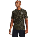 UNDER ARMOUR MEN'S ABC CAMO SHORT SLEEVE CAMO GREEN/BLACK/WHITE M - Like New