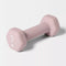 ALL IN MOTION DUMBBELL 3LBS PVC COATED, IRON FILLED, ARM WORKOUT - LILAC - Like New