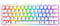 Razer Huntsman Mini 60% Gaming Keyboard PBT Keycaps RZ03-03390300-R3M1 - White - Like New