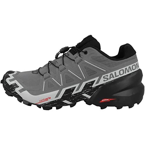 SALOMON SPEEDCROSS 6 FORCES TRAIL QUIET SHADE/BLACK/PEARL BLUE SIZE 13 MULTIPLE Like New