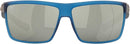 COSTA DEL MAROCEARCH RICONCITO Gray Silver Mirror Men's Sunglasses 06S9016 - Like New