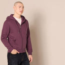 AMAZON ESSENTIALS MEN'S FULL-ZIP FLEECE HOODIE SIZE MEN XL BURGUNDY - Brand New