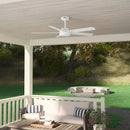 HUNTER ANVIK 52” INDOOR/OUTDOOR CEILING FAN WITH REMOTE - FRENCH WHITE - Like New