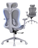AMSEATEC Ergonomic Office Desk Chair Comfortable Gaming Chair - Gray - Like New