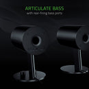 Razer Nommo Custom Woven Fiberglass 3" Drivers Rear-Facing Bass Ports - Like New