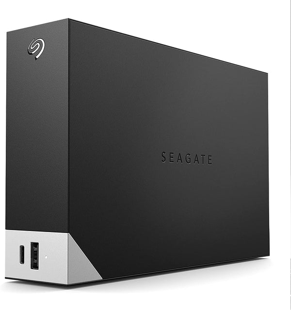 Seagate STLC8000400 One Touch with Hub 8TB External Drive Desktop - BLACK Like New
