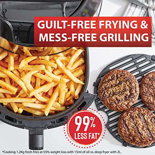 T-fal Easy Fry XXL Air Fryer & Grill Combo with One-Touch Screen, 5.9 qt - Like New