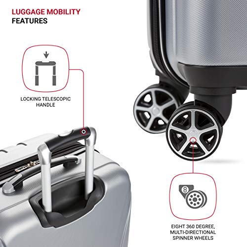 SWISSGEAR 7585 HARDSIDE EXPANDABLE LUGGAGE SPINNER WHEELS 28" - - Scratch & Dent