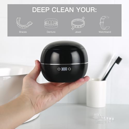 AMDISI Ultrasonic Retainer Cleaner Cleaning Machine 44kHz Jewelry Clean Pod - Like New