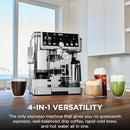 NINJA LUXE CAFÉ PRO SERIES ESPRESSO MACHINE DRIP COFFEE COLD BREW - BLACK/SILVER - Brand New
