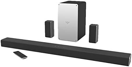 VIZIO SmartCast 5.1 Channel Sound Bar 5-1/4" Subwoofer SB3651-E6 - Black Like New