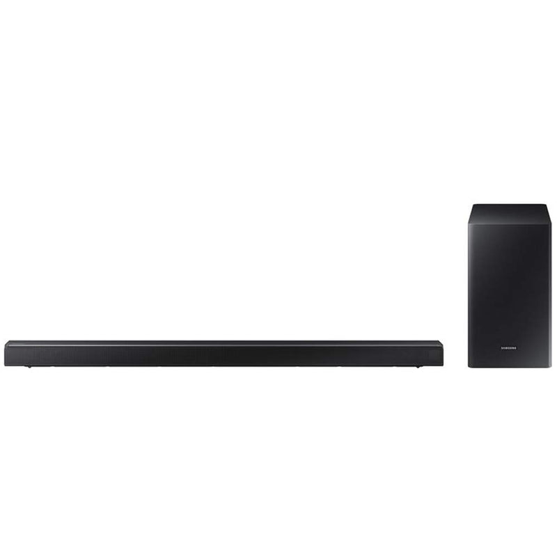 SAMSUNG 2.1 SOUNDBAR WITH SUBWOOFER BLUETOOTH COMPATIBLE HW-R450 - BLACK - Like New