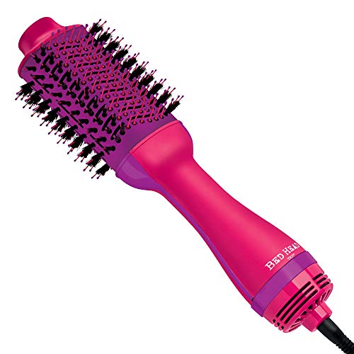 BED HEAD ONE STEP VOLUMIZER HAIR DRYER STRAIGHTEN TEXTURE STYLE IN ONE STEP PINK - Like New