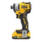 DEWALT 20V MAX ATOMIC IMPACT DRIVER 2AH BRUSHLESS MOTOR DCF809D1 - YELLOW - Like New