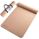 OGOGO Yoga Mat Double-Sided Non Slip Eco Friendly - Black - Brand New