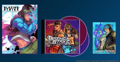 AKSYS BLAZING STRIKE LIMITED EDITION SWITCH NINTENDO SWITCH LIMITED EDITION - Like New