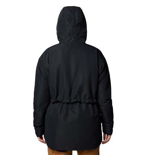 COLUMBIA WOMENS DROP RIDGE II INTERCHANGE JACKET - SIZE: WOMEN XL - BLACK - Brand New