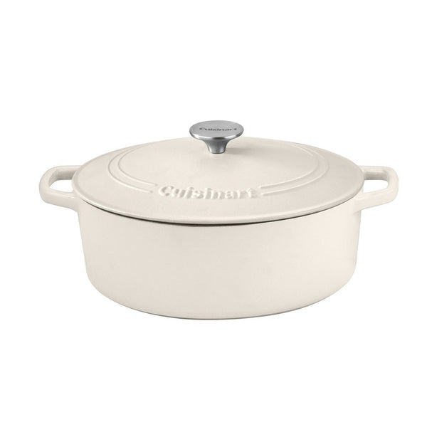 CUISINART CASSEROLE 5.5 QT CI755-30SWM-NEW - MATTE SNOW WHITE - Brand New
