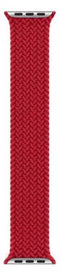 APPLE WATCH BRAIDED SOLO LOOP 41MM - SIZE 5 - PRODUCT(RED) - Like New