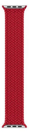 APPLE WATCH BRAIDED SOLO LOOP 45MM - (PRODUCT) RED - SIZE 3 - Brand New