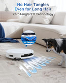 ECOVACS DEEBOT T50 PRO OMNI ROBOT VACUUM AND MOP 3.19” ULTRA-SLIM - WHITE - Brand New
