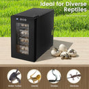 AKSDSGA 23L REPTILE INCUBATOR CABINET INCUBATORS FOR HATCHING EGGS - BLACK - Like New
