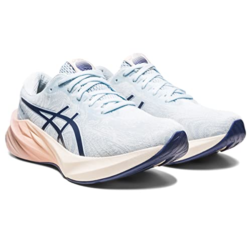 ASICS WOMEN'S NOVABLAST 3 NAGINO SKY/CREAM SIZE 11 - Brand New
